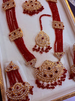 Load image into Gallery viewer, Chandani Red pakistani Bridal Set
