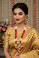 Load image into Gallery viewer, Meenakari Kundan Rajwadi Mala