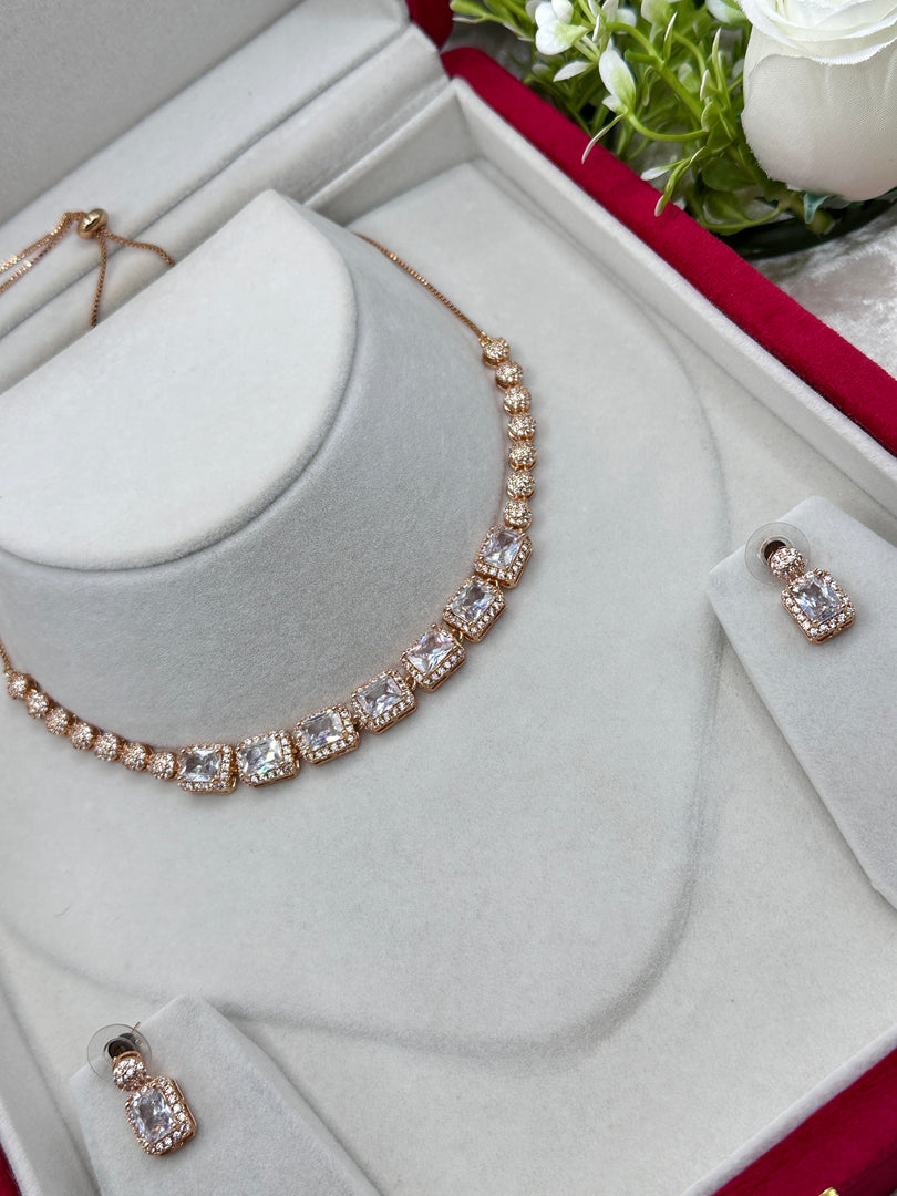 Anaya RoseGold American Set