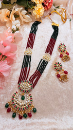 Load image into Gallery viewer, Kundan Mala with jhumka