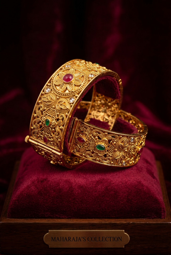 Golden rajasthani kada