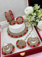 Load image into Gallery viewer, Zamina MultiColor 5 Piece Pakistani Set
