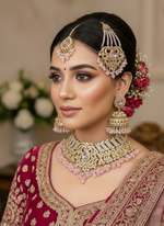 Load image into Gallery viewer, Zamila baby pink Pakistani Set