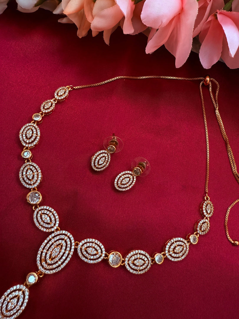 American Diamond Necklace