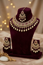 Load image into Gallery viewer, Shanaya Polki Choker Set
