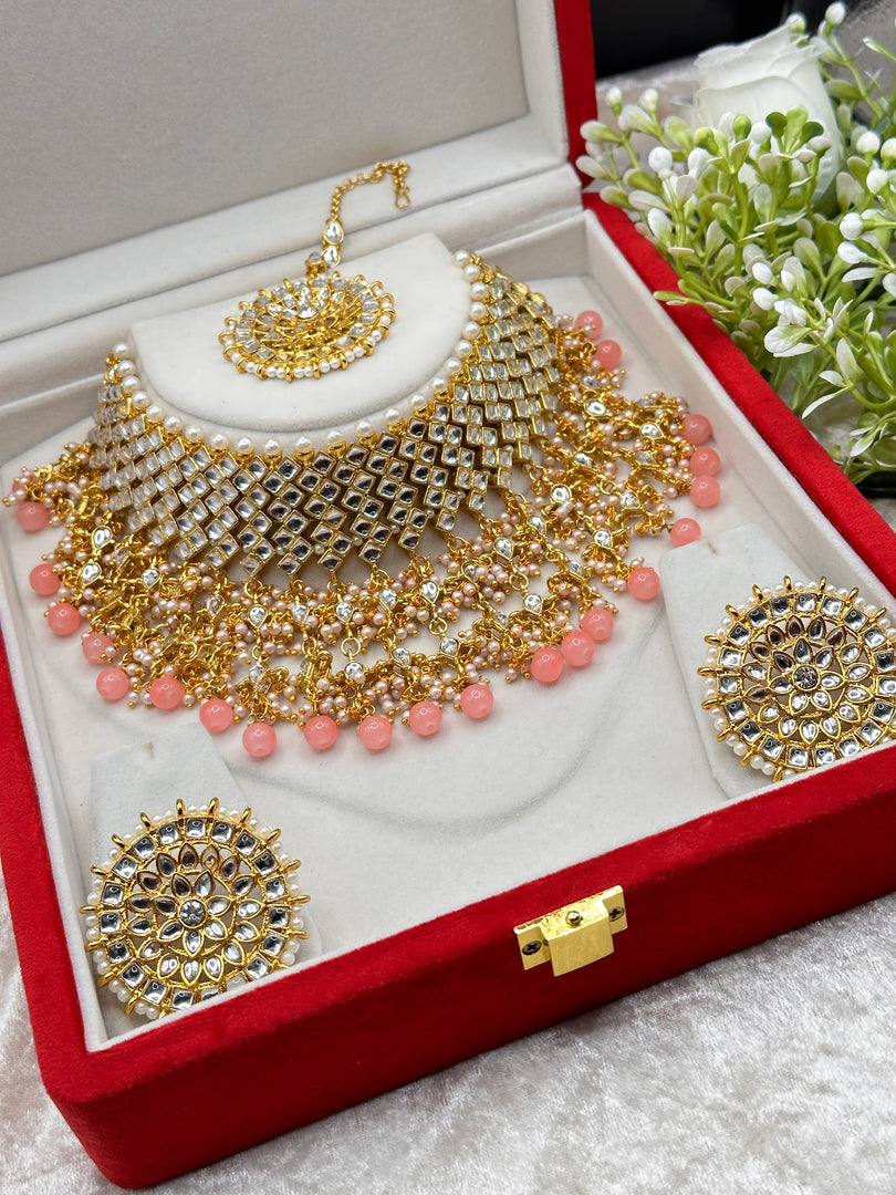 Reshma kundan Choker Set