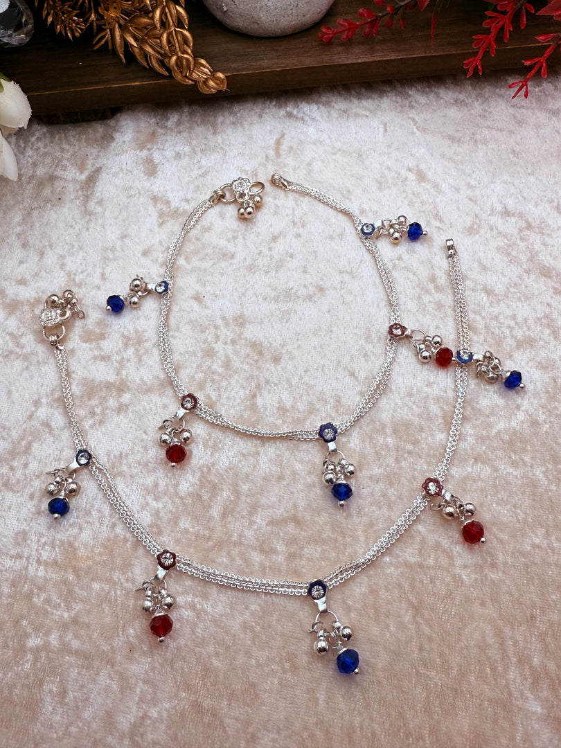 शिबो चांदी की पायल