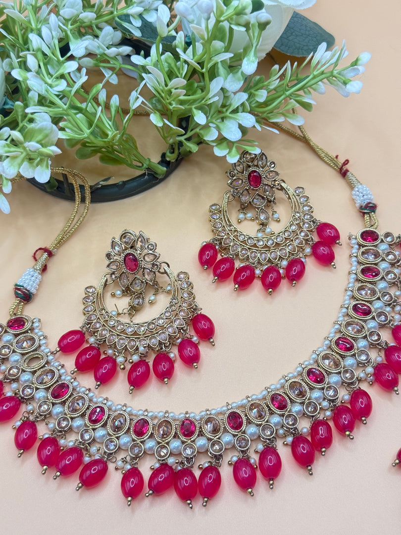 Karuna Polki Choker Set