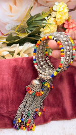 Load image into Gallery viewer, Stretchable Oxidised Bangles