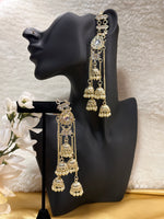 Load image into Gallery viewer, Ankita Kundan Earring with sahara
