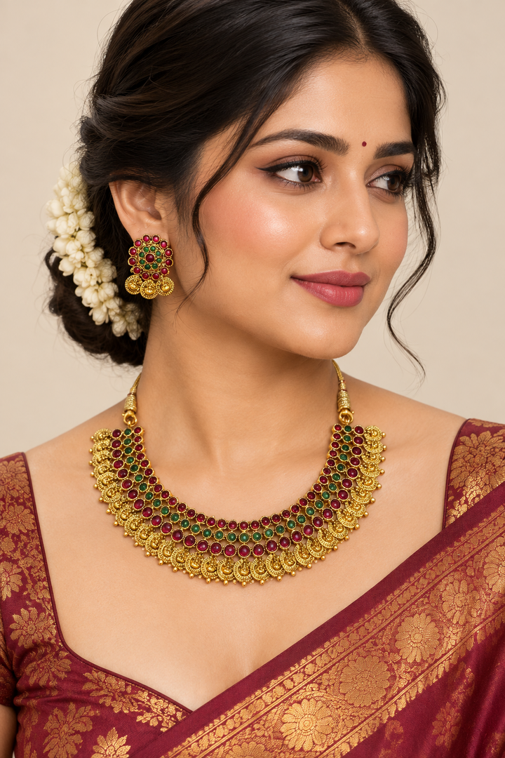 Golden Temple Necklace
