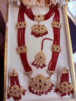 Load image into Gallery viewer, Chandani Red pakistani Bridal Set
