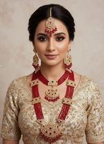Load image into Gallery viewer, Chandani Red pakistani Bridal Set

