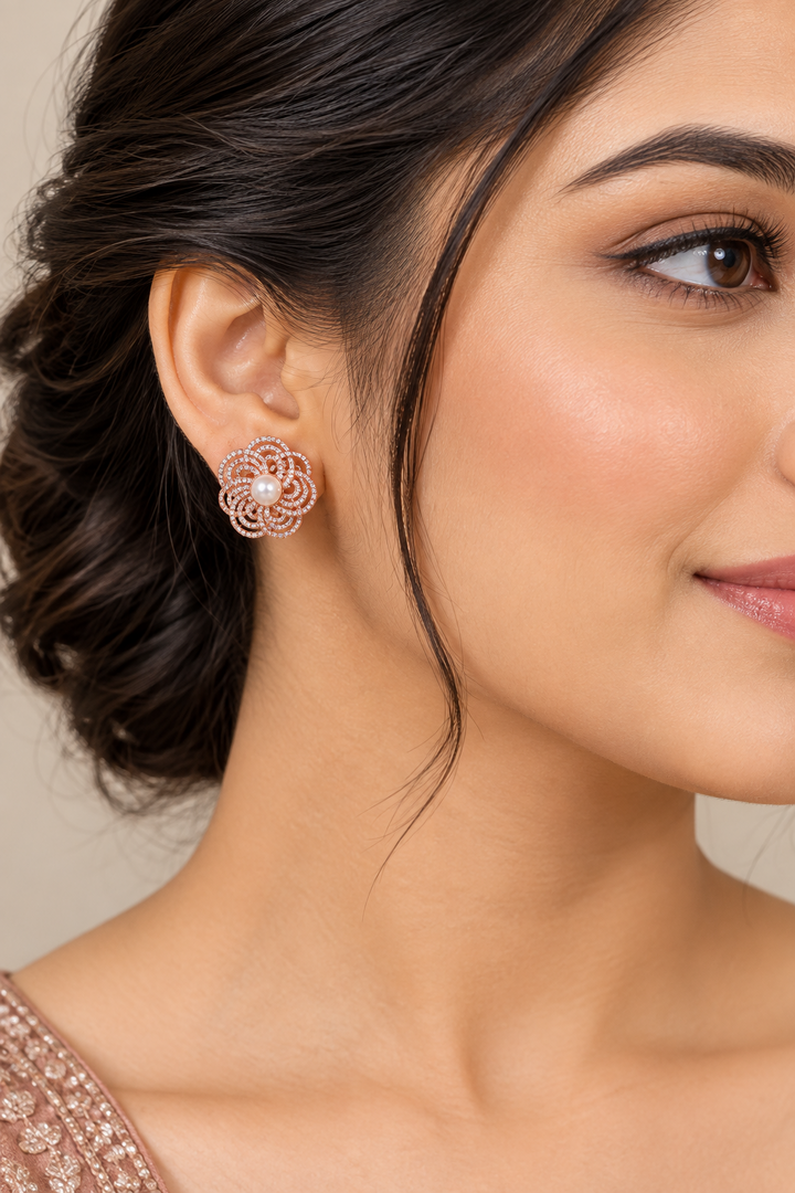 Flower Ad studs