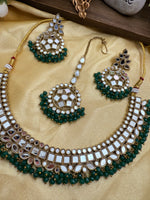 Load image into Gallery viewer, Kanchan Mirrror Necklace Set
