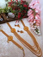 Load image into Gallery viewer, Sarswati Mala choker Combo Set
