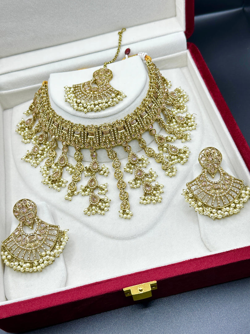 Shama Polki Choker set