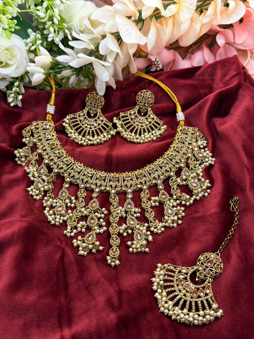 Shama Polki Choker set
