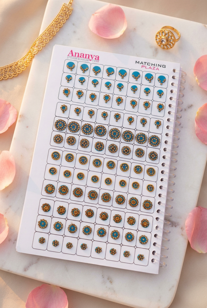 Colourful Spiral Bindi book