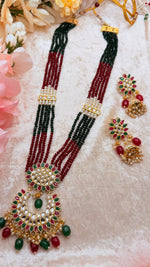 Load image into Gallery viewer, Kundan Mala with jhumka