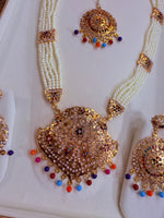 Load image into Gallery viewer, Jadau Collections Pearl Multicolor Mala Set