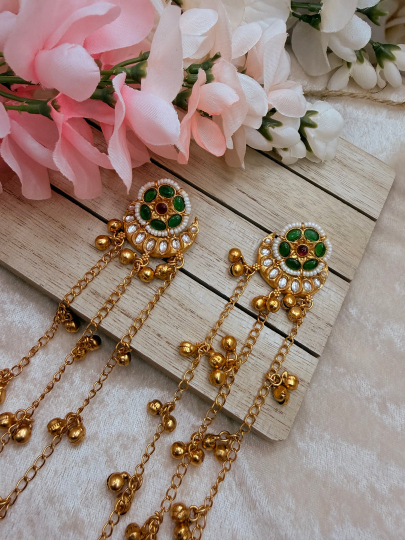 Kashmiri long earring