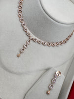 Load image into Gallery viewer, Marian American Diamond Necklace set
