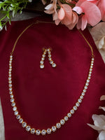 Load image into Gallery viewer, Sparkling Cubic Zirconium necklace set
