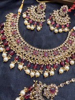 Load image into Gallery viewer, Shanaya Polki Choker Set