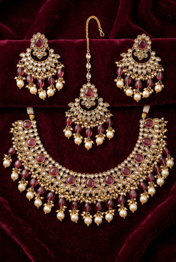 Shanaya Polki Choker Set