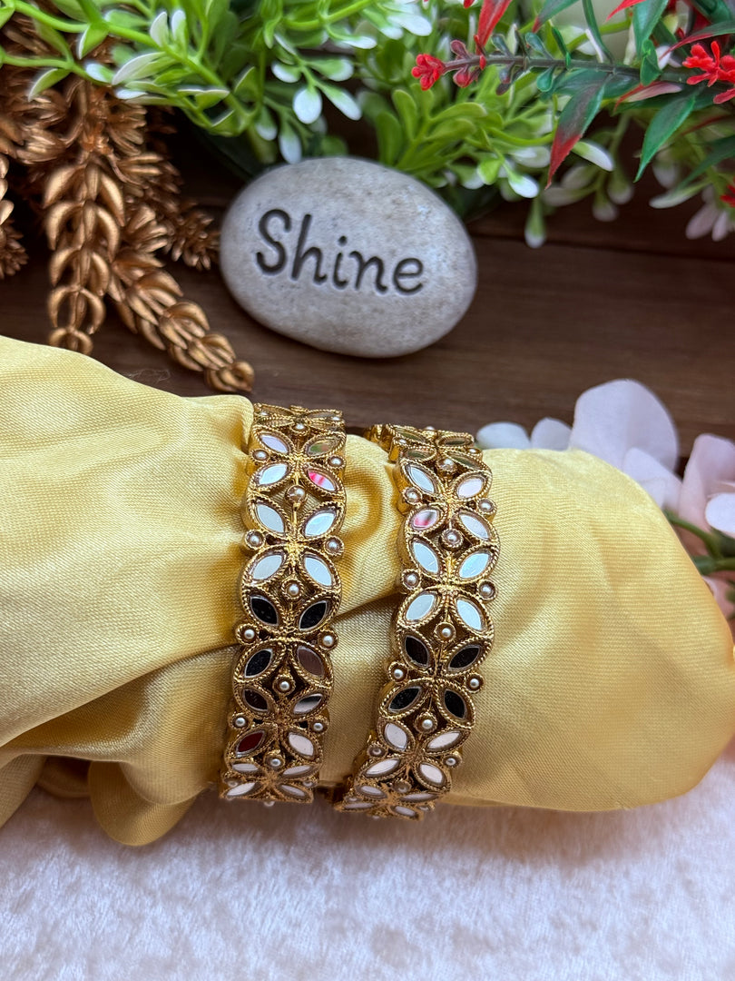 Mirza Golden Tone Mirror kada