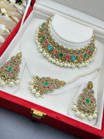 Load image into Gallery viewer, Shabnam Pakistani Style Choker Set
