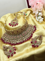 Load image into Gallery viewer, ज़िल्मिल सेमी ब्राइडल सेट