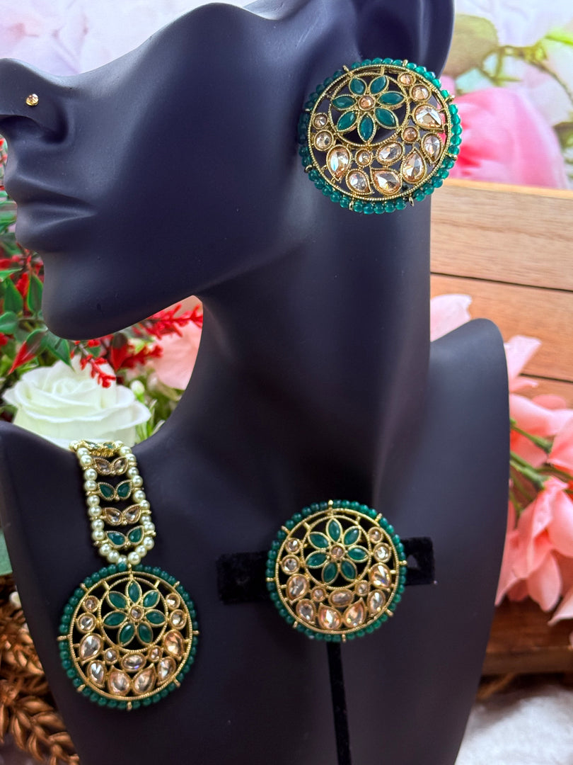 Ranyava Tikka Set With Stud