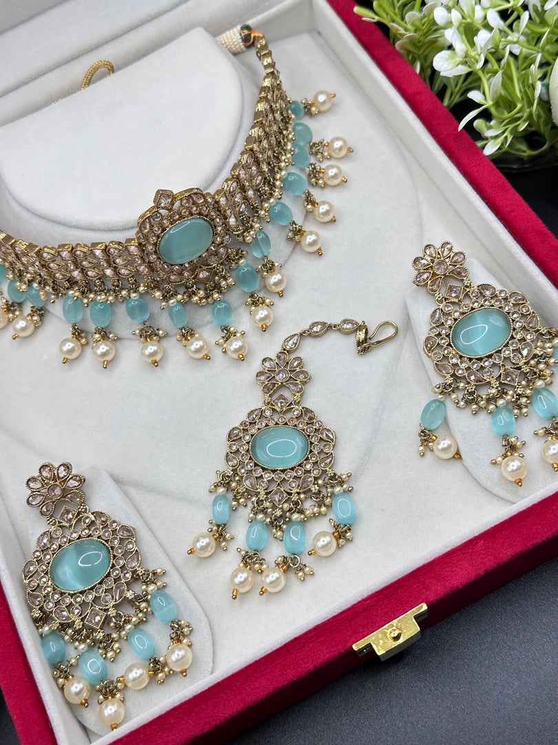 Monalisa Rani Royal Polki Choker Set