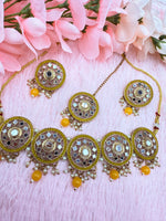 Load image into Gallery viewer, Sunita’s Mirror Choker Set
