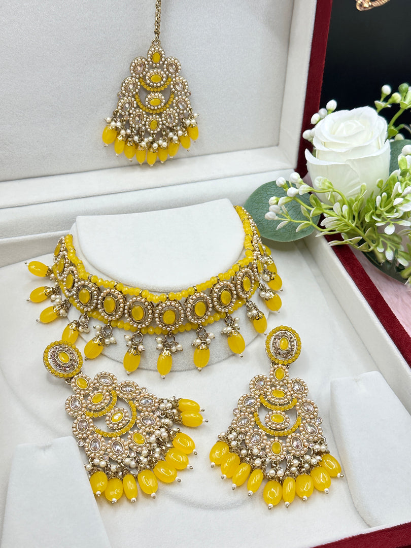 Shresta Polki Choker Set