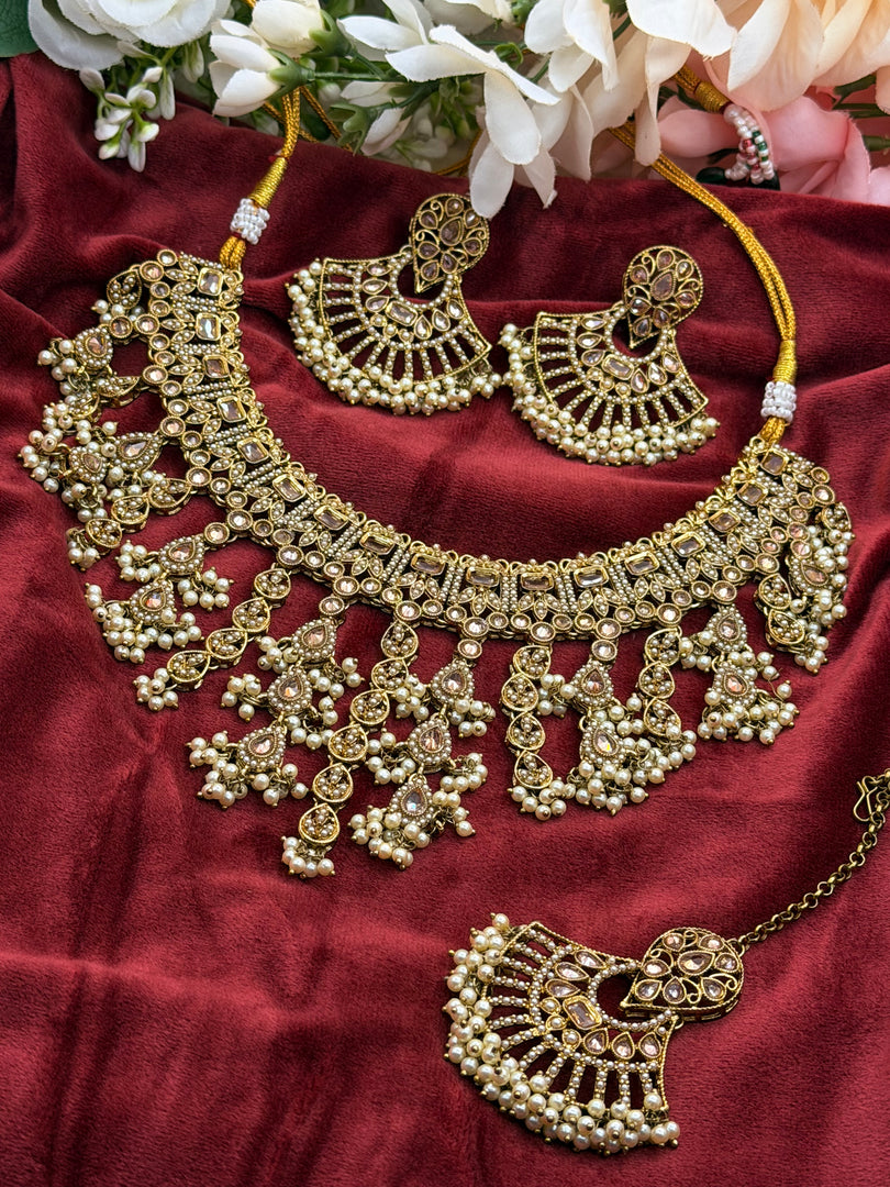 Shama Polki Choker set