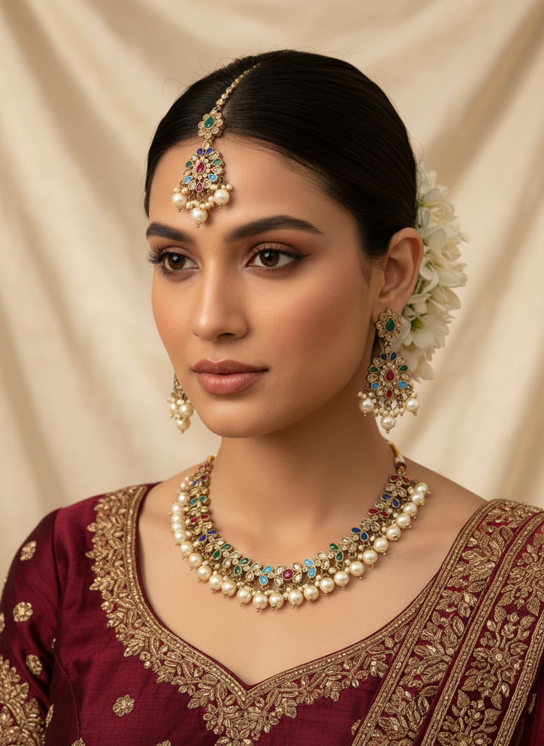 आर्या चोकर सेट