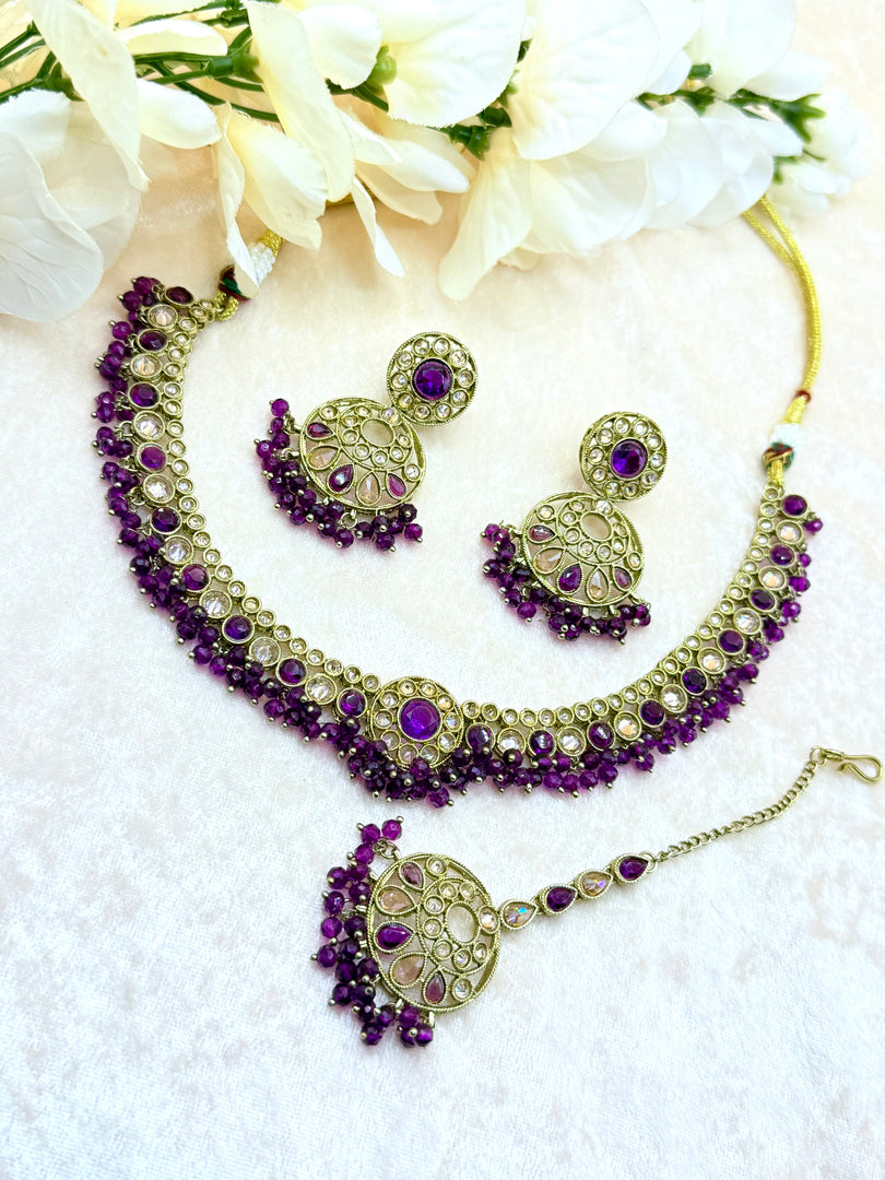 Sophi Polki Necklace Set