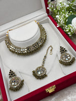 Load image into Gallery viewer, Kanchan Mirrror Necklace Set
