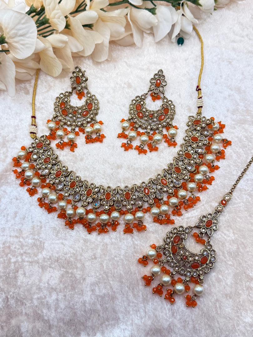 Ishita Polki Indian Choker Set