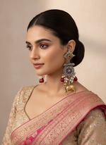 Load image into Gallery viewer, Sahana American Diamond  Monalisa Earring