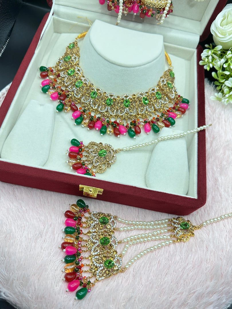 MultiColor Pakistani Noori Set