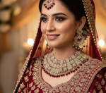 Load image into Gallery viewer, अंगूरी मैरून पोल्की इंडिना चोकर सेट
