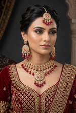 Load image into Gallery viewer, मिर्ज़ा पोल्की इंडियन चोकर सेट