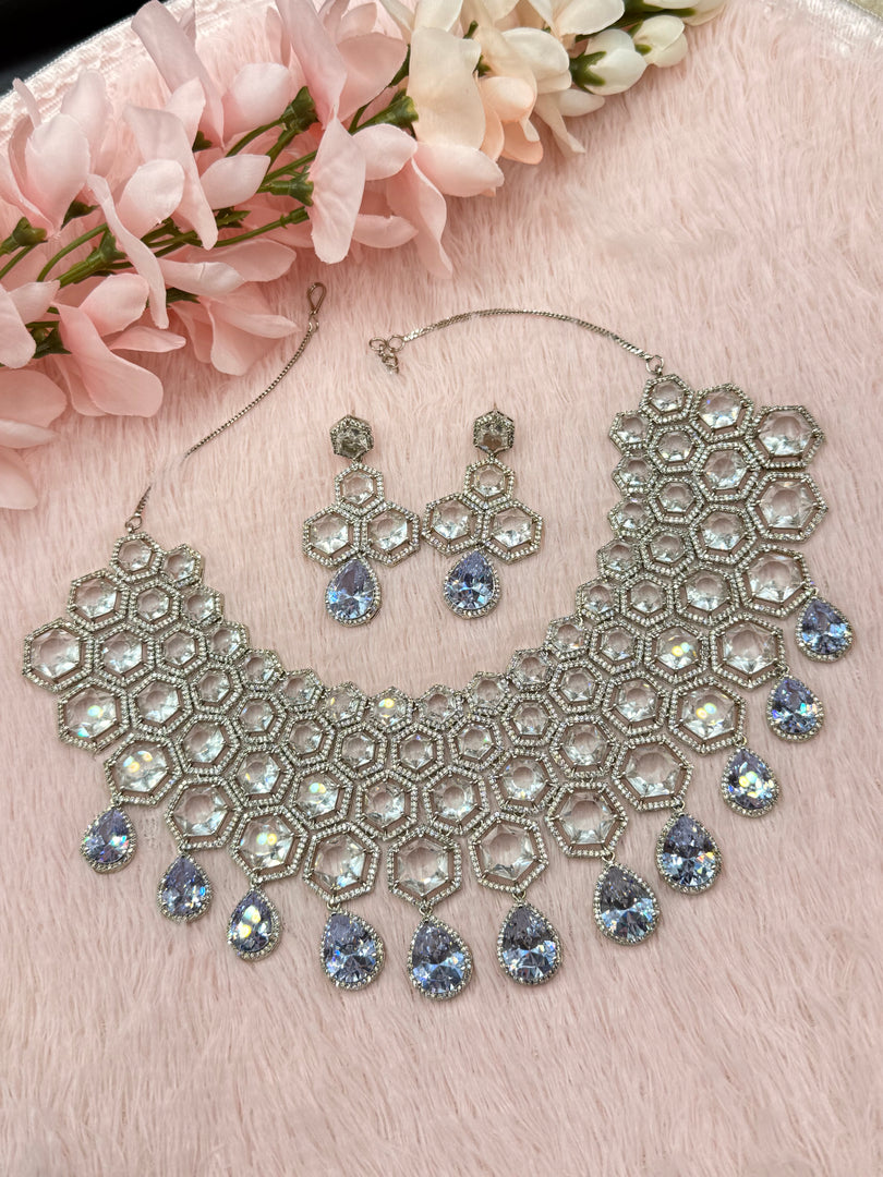 Keisha American Diamond Set