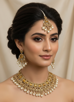 Load image into Gallery viewer, वन्नी गोल्डन चोकर सेट