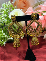 Load image into Gallery viewer, Oxidized Dangly Earrings