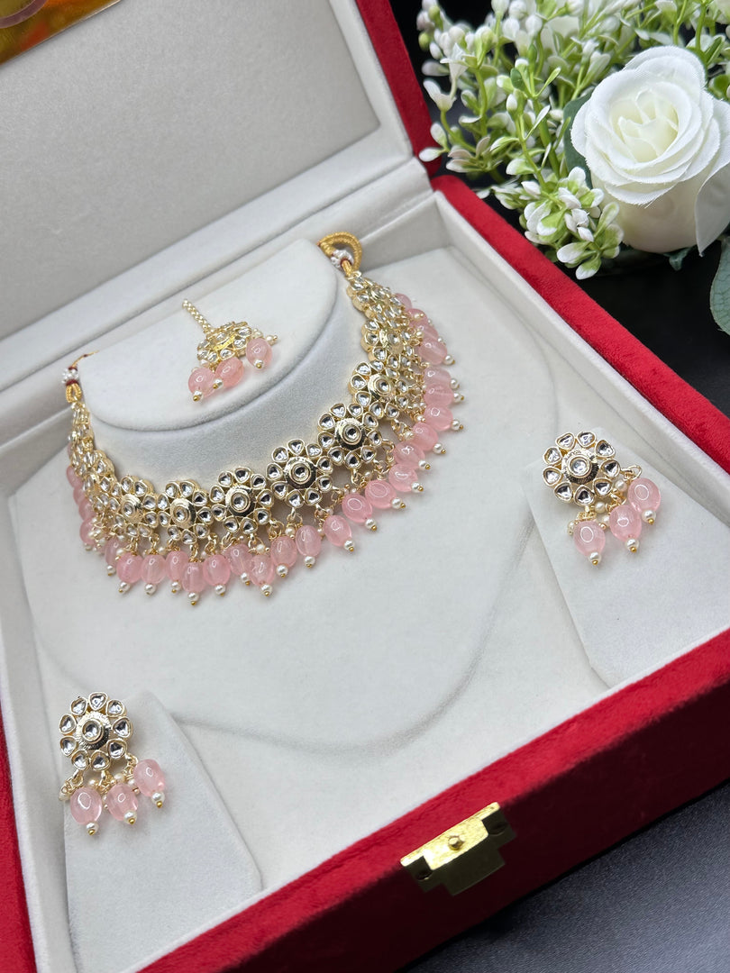 Khushi Kundan Indian Choker Set